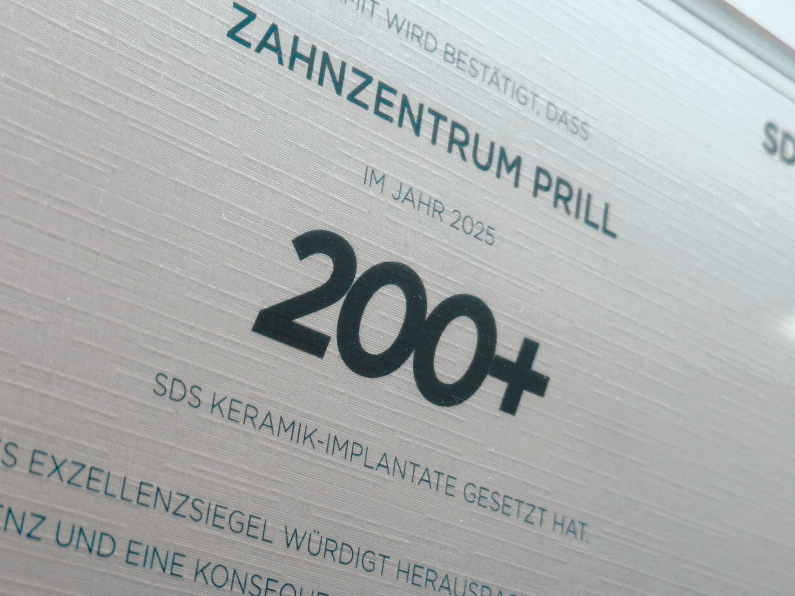 Ihr SDS-Partner für Zahnimplantate in Hannover Prill
